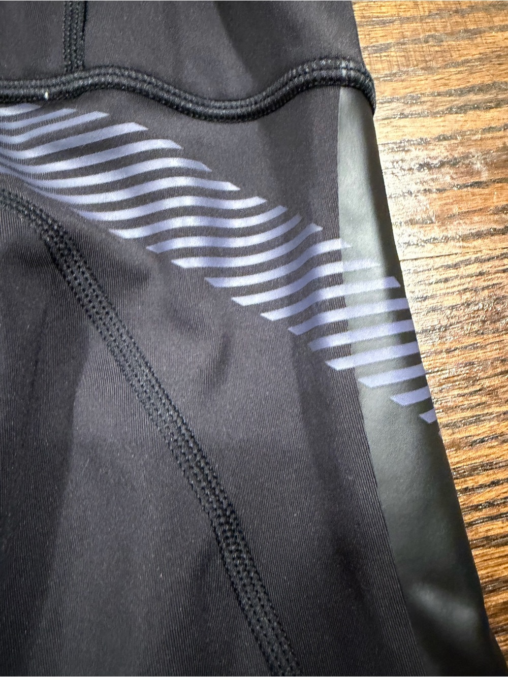 Allyson Felix Athleta Black Performance Leggings 0105 - Picture 12 of 15